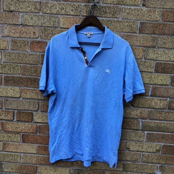 Vintage Burberry Brit Novacheck Collar Button Up Shirt XL - Picture 2 of 5